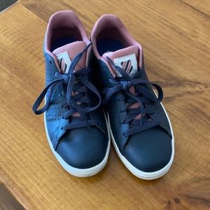 Navy/pink sneakers.   Great condition. Worn once